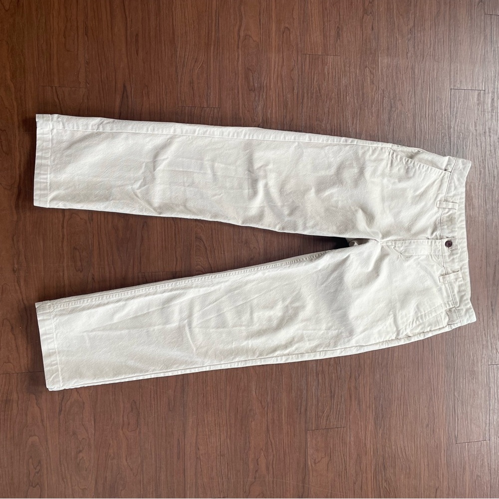 Katin Cream Straight-Leg Chinos